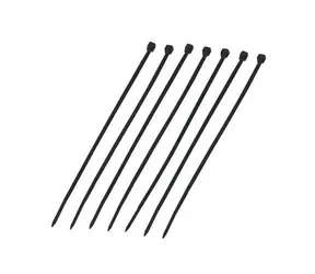 DATACOM stahovací pásky 2.5mm x 200mm / černá / 100ks