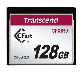 Transcend CFast 2.0 CFX650 128GB / paměťová karta / MLC