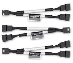 Noctua NA-SYC1 bílá (chromax) / Y kabel / 2x 4-Pin PWM (F) / 1x 4-Pin PWM (M) / délka 115mm / sada 3ks