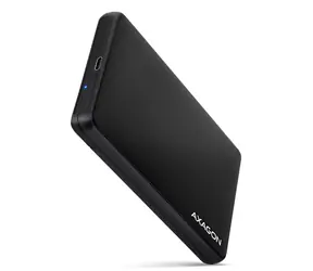 AXAGON EE25-SLC, USB-C 3.2 Gen 1 - SATA 6G 2.5" SLIDE box, bezšroubkový, černý