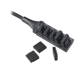 Akasa AK-FLEXA FP5H PWM / 5 Fan PWM Splitter Hub / 30cm 