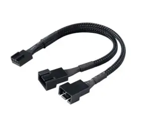 Akasa PWN / rozbočovač ventilátoru / 4pin / 4ks 