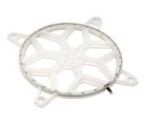 SilverStone SST-FG141 Mřížka ventilátoru 140mm RGB čirá / 28 RGB LED