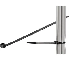 MicroConnect Kabelové stahovací pásky 203 x 2.5 mm černá / 100ks