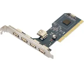 MicroConnect 4+1 USB2.0 PCI / PCI rozšiřující karta / 4+1x USB2.0