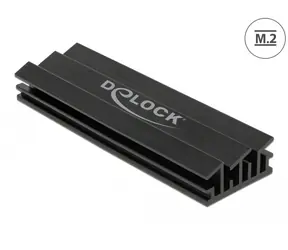 Delock Chladič pro modul M.2 70 mm černý