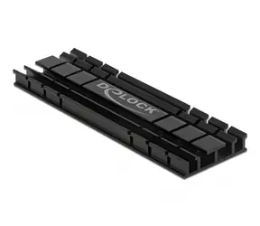 Delock Chladič plochý pro modul M.2 70 mm černá
