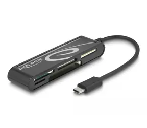 Delock USB 2.0 čtečka karet USB Type-C (M) 5 slotů
