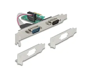 Delock PCI Express Karta na 2 x Sériový RS-232