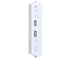 Lian Li-Lancool 216 ARGB Control & USB Module bílá / Tlačítko světelného efektu
