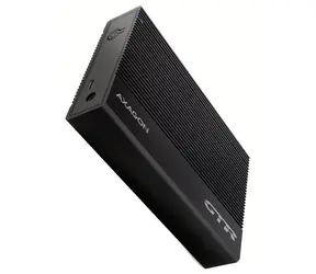 AXAGON EE35-GTR, USB-C 5Gbps - SATA 6G 3.5" RIBBED box, černý