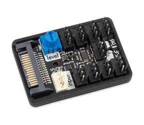 Aqua Computer SPLITTY9 ACTIVE - active splitter for up to 9 PWM fans