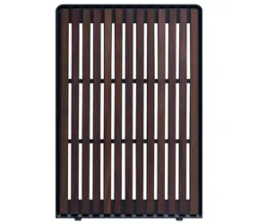 Lian Li DAN Cases A3-mATX Wood Edition Front Panel Walnut černá / přední panel