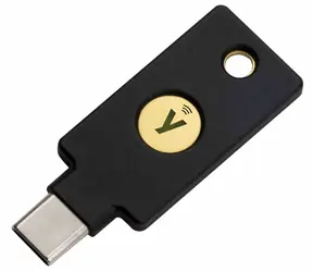 YubiKey 5C NFC / autentizační multifunkční USB-C token s podporou NFC