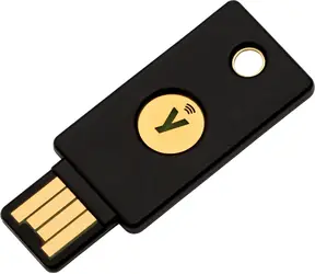 YubiKey 5 NFC USB-A / autentizační USB-A token s podporou NFC & MIFARE / podpora OpenPGP a Smart Card (2FA)
