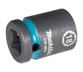 Makita IMPACT BLACK E-16140 / klíč nástrčný 1/2" / čtyřhran / 18mm