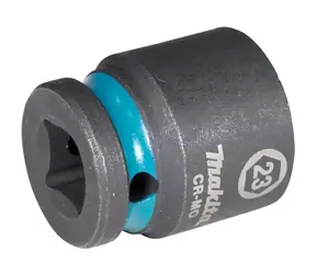 Makita IMPACT BLACK E-16190 / klíč nástrčný 1/2" / čtyřhran / 23mm