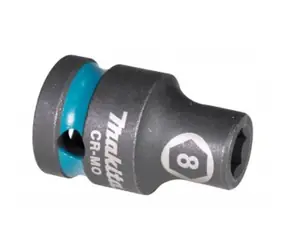 Makita IMPACT BLACK E-16237 / klíč nástrčný 1/2" / čtyřhran / 8mm