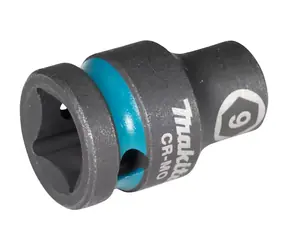 Makita IMPACT BLACK E-16053 / klíč nástrčný 1/2" / čtyřhran / 9mm
