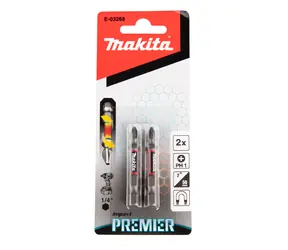 Makita E-03268 Impact Premier / torzní bit (C-form) / PH1-50mm 2ks