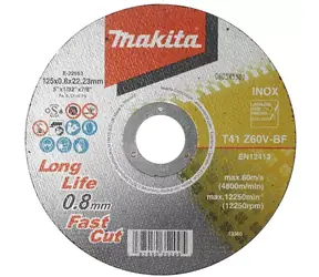 Makita E-22953 Řezný kotouč na nerez 125x0.8x22.23mm