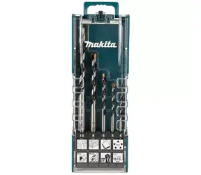 Makita E-14255 Multimateriál / sada vrtáků s válcovou stopkou univerzálních / 5 ks / v plastové krabičce
