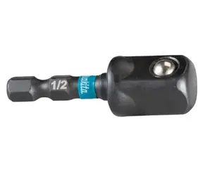 Makita B-66874 Impact Black / torzní adaptér 1/4" / čtyřhran 1/2" - 50mm