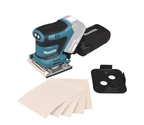 Makita DBO482Z LXT / Vibrařní bruska / 210W / Li-ion / 18V / 112 x 102 mm