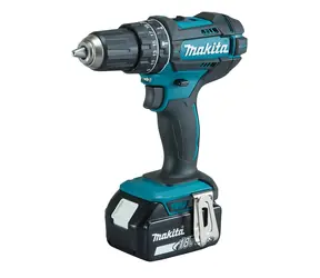Makita DHP482RFE / Aku příklepový vrtací šroubovák / Li-ion / 18V / 2x 3.0Ah