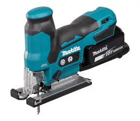 Makita DJV185RFJ / Aku přímočará pila / 18V / Délka zdvihu 23mm / 3500 z-min / 2x 3.0Ah
