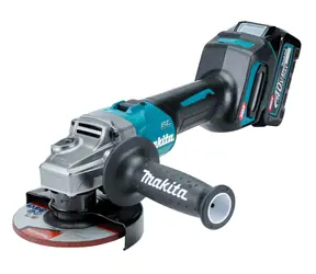 Makita GA008GM201 / Aku úhlová bruska / 40V / 125mm / 8500ot-min / 2x 4.0Ah
