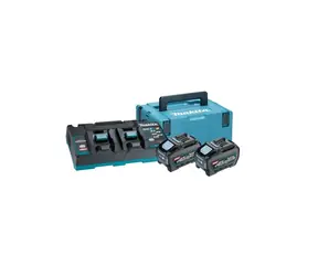 Makita M191U13-9 / Sada aku nářadí / 40V / 2x akumulátor BL4050F & 1x rychlonabíječka DC40RB & kufr MAKPAC