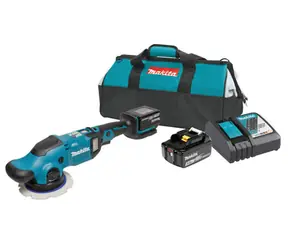Makita DPO600RTE / Aku leštička / 18V / průměr 150mm / 780 ot-min / 6800 z-min / 2x5.0Ah