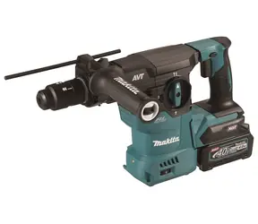 Makita HR009GM203 / Aku kombinované kladivo / 40V /  840 ot-min / 4500 úderů-min / 3.9J / 2x4.0Ah