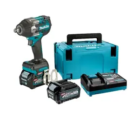 Makita TW007GD201 / Aku rázový utahovák  / 40V / 1/2" / 2300 ot-min / 2900 rázů-min / 2x2.5Ah 