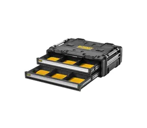 DeWalt DWST08520-1 / ToughSystem 2.0 DXL / mělké zásuvky / Rozměry 263 x 581 x 785 mm