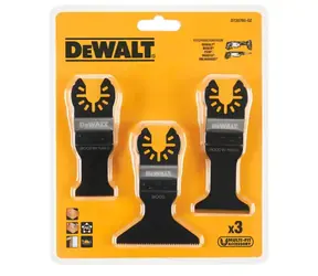 DeWalt DT20760 / Sada pilových plátků do oscilační brusky / 3 ks