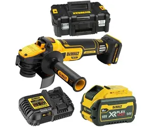 DeWalt DCG409VST1 / Aku úhlová bruska / 125mm / 18V&54V XR / 1x 6.0 Ah