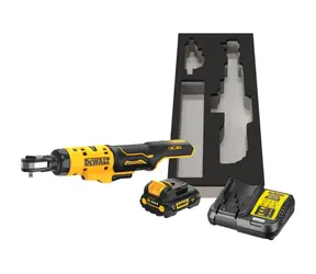 DeWalt DCF504L1G / Aku ráčna 1/4" s bezuhlíkovým motorem / 12V / 1x 3.0 Ah