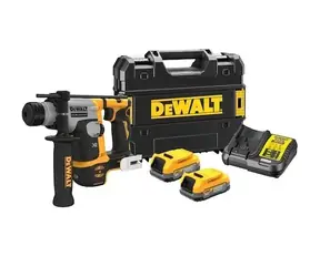 DeWalt DCH172E2T / Aku Vrtací kladivo / 18V / 1.060 ot-min / 4.980 úderů-min / 1.4J / SDS-plus / 2x 1.7 Ah