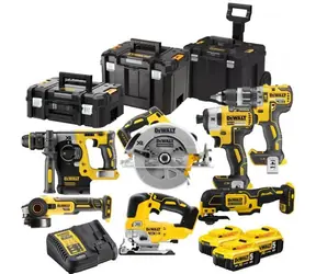 DeWalt DCK755P3T / Aku sada DeWalt DCD796+DCF887+DCH273+DCG405+DCS355+DCS570+DCS334+DCB184 / 3x 5.0 Ah / nabíječka