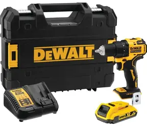 DeWalt DCD708D1T / Aku Bezuhlíková vrtačka / 18 V Li-Ion / 2.0 Ah