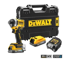 DeWalt DCF860E2T / Aku rázový utahovák s bezuhlíkovým motorem / 18V / 2x 1.7Ah
