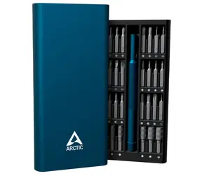 ARCTIC Precision Screwdriver Toolkit modrá / Sada bitů se šroubovákem