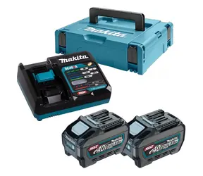 Makita 191V35-5 Sada nabíječka DC40RA + 2x akumulátor BL4050F + 1x Makpac / 40V