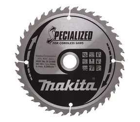 Makita B-32960 SPECIALIZED / pilový kotouč na dřevo / 165x1.6x20mm / 40 zubů