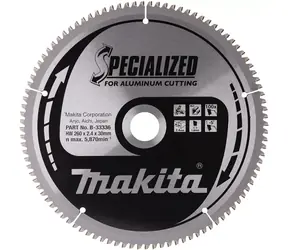 Makita B-33336 SPECIALIZED / pilový kotouč na dřevo / 260x30mm / 100 zubů