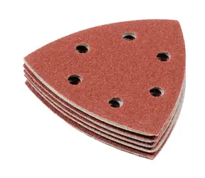 Makita D-58615 / brusivo pro delta brusky / 93 x 93 x 19 mm / Zrnitost A120 / 10ks