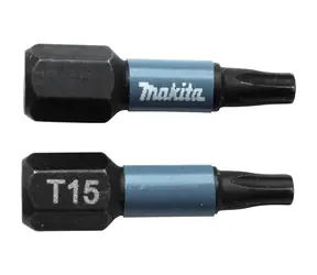 Makita B-63666 Impact Black Sada bitů T15x 25 mm 2 ks