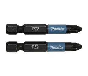 Makita B-63753 Impact Black Sada bitů PZ2x 50 mm 2 ks